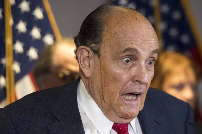 El abogado de Donald Trump, Rudy Giuliani.