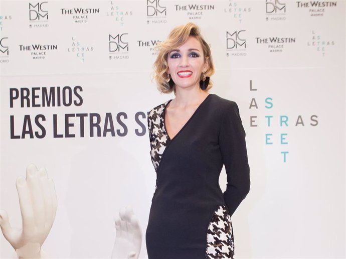 Beatriz Tajuelo ha reaparecido en la entrega de premios "Las Letras Street"