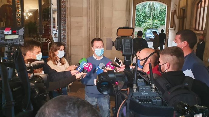 El portavoz del PP en el Consell de Mallorca, Lloren Galmés.