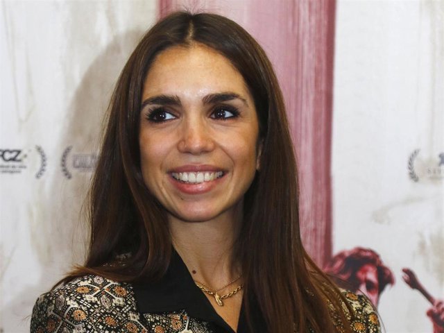 Elena Furiase, en la presentación de su nueva película, "Vampus Horror Tales"