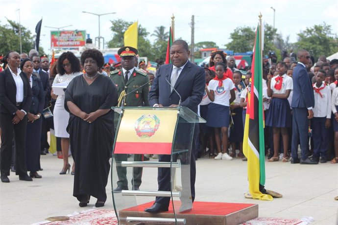 El presidente de Mozambique, Filipe Nyusi