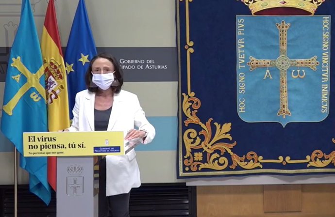 La portavoz del Gobierno del Principado, Melania Álvarez