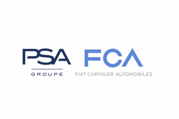 Logo de PSA y FCA