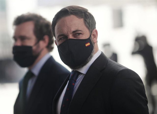 El líder de Vox, Santiago Abascal.