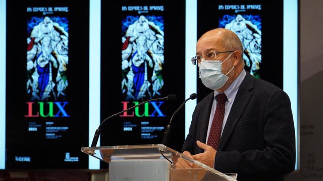 El vicepresidente de la Junta, Francisco Igea, en rueda de prensa.