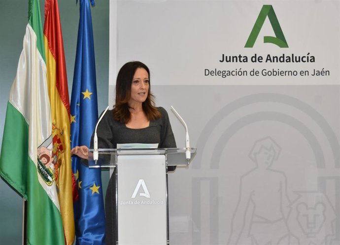 La delegada del Gobierno andaluz en Jaén, Maribel Lozano.
