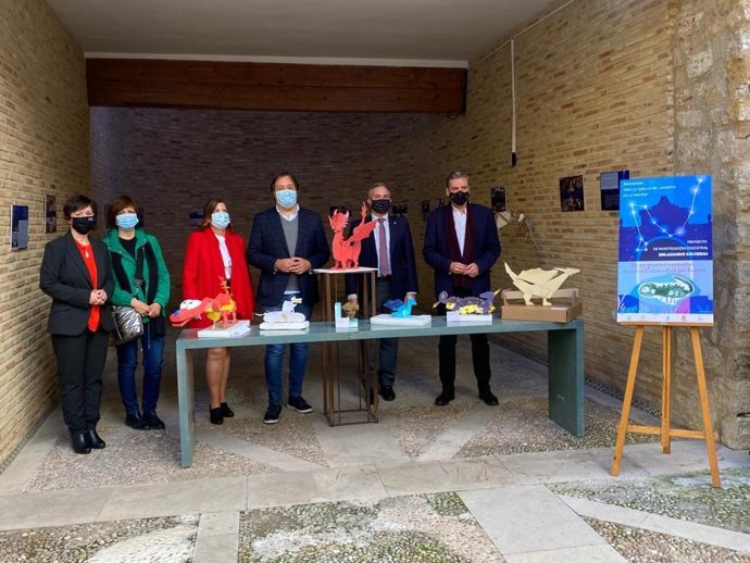 Presentación del proyecto 'Tras las huellas del lagarto de la Malena'