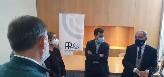 Vicent Marzà durante el acto celebrado en Castelló