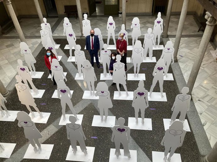 Patio del palacio provincial de Segovia