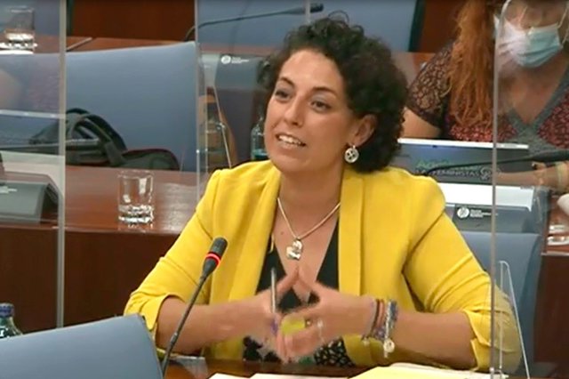 La parlamentaria del PSOE de Jaén Mercedes Gámez.