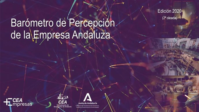 Imagen del Barómetro de Percepción de la Empresa Andaluza, realizado en colaboración entre la CEA y la Junta de Andalucía.