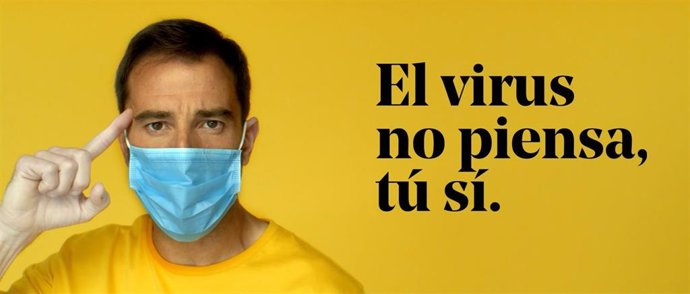 Campaña de concienciación para frenar el avance del coronavirus.