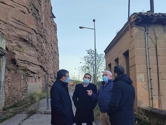 Visita del consejero Rubio a Nájera