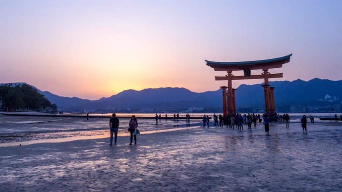 Playa cercana a Hiroshima