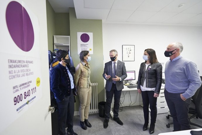 Visita del lehendakari a Satevi