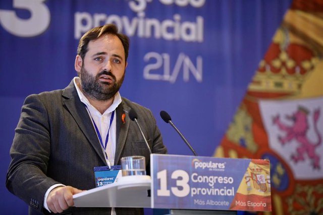 El presidente del PP, Paco Núñez, en Albacete