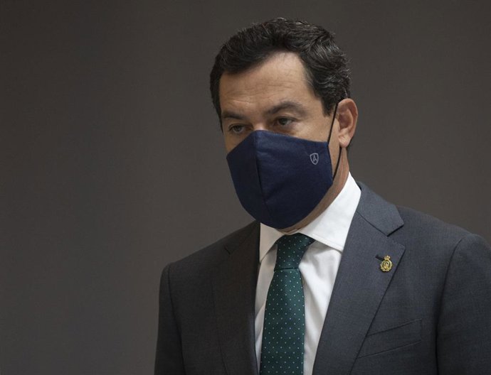 El presidente de la Junta de Andalucía, Juanma Moreno.