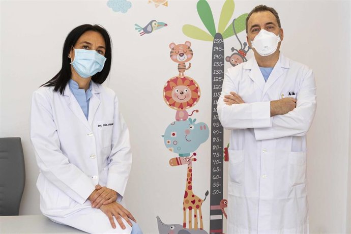 Pilar García y Felipe Garrido, pediatras de la Clínica Universidad de Navarra