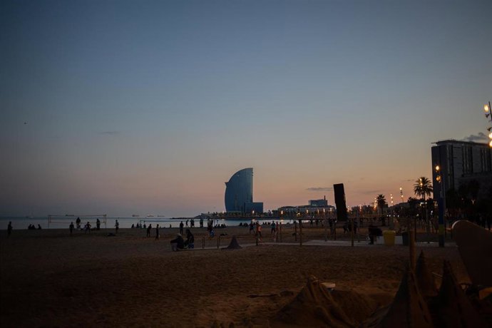 Playa de Barcelona.