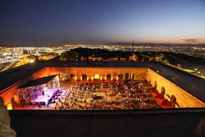 Concert as Castell de Montjuc en el marc del projecte Sala Barcelona.