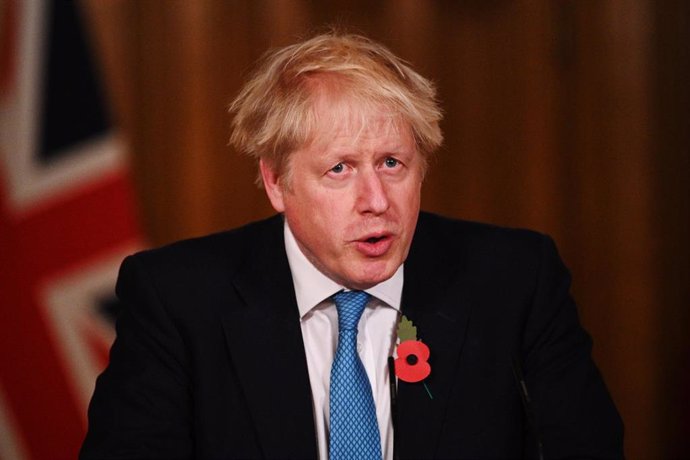 El primer ministro británico, Boris Johnson  