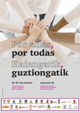 Cartel de la campaña 'Por ellas, por todas'
