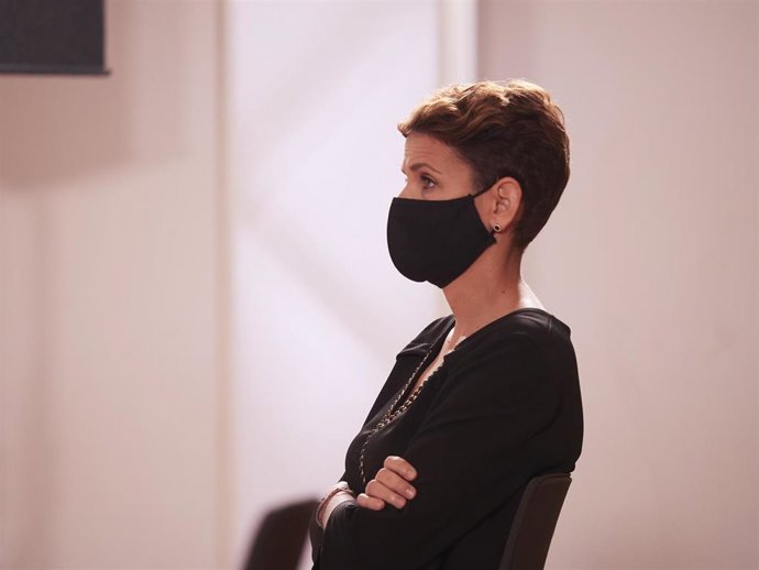 La presidenta de Navarra, María Chivite.