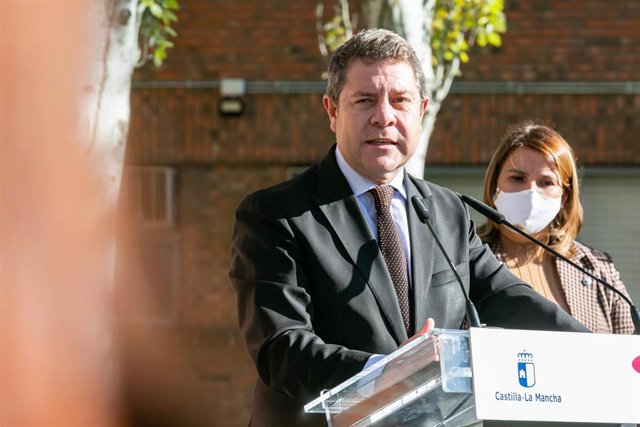 El presidente de C-LM, Emiliano García-Page, en Talavera.