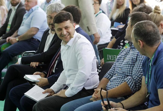 El presidente de Ucrania, Volodimir Zelenski, en una imagen de archivo