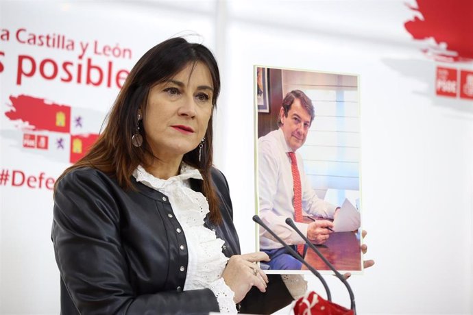 La secretaria de Organización del PSOE, Ana Sánchez.