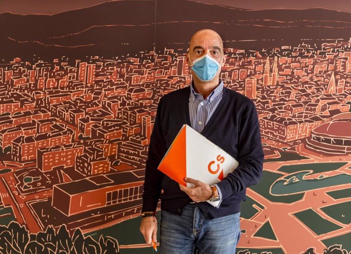 El portavoz municipal de Cs en Logroño, Ignacio Tricio