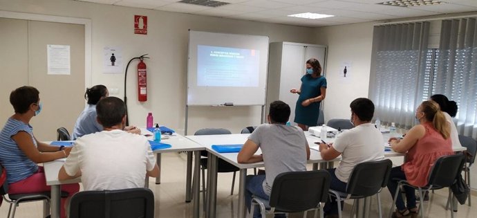 Huelva.-Los becados con el HEBE Sector Minero de Diputación hacen prácticas en minas de Matsa