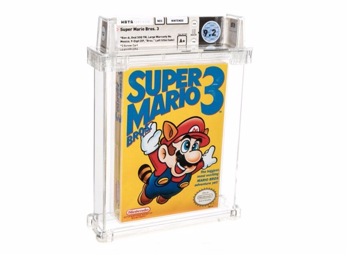 Variante sellada de  Super Mario Bros. 3 para NES, de 1990