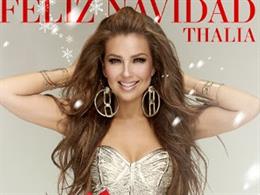Thalía lanza una innovadora versión del clásico "Feliz Navidad"