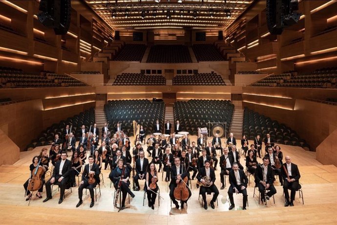 La Orquestra Simfnica de Barcelona i Nacional de Catalunya (OBC) en el Auditori de Barcelona.