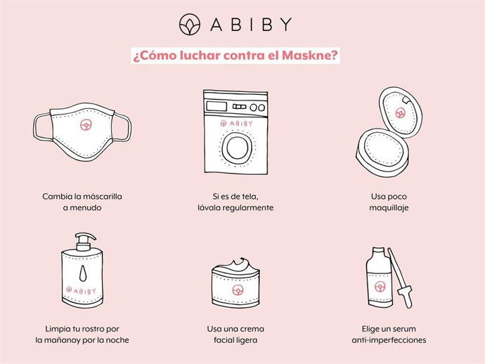 Con estos sencillos consejos, es más fácil luchar contra el Maskné producido por el uso de la mascarilla