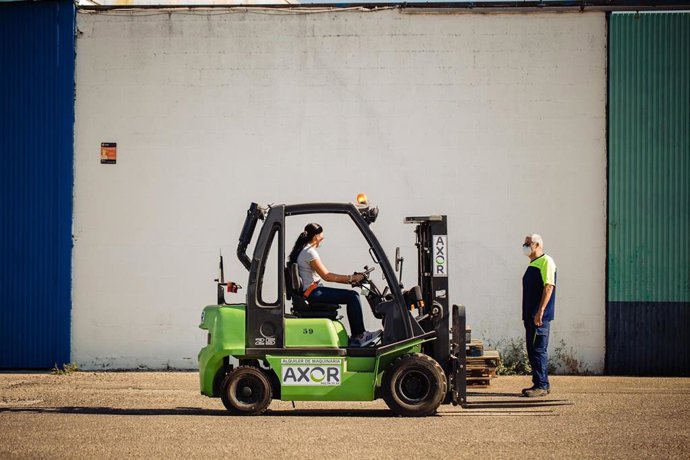 Una de las participantes en el proyecto 'Acércate'