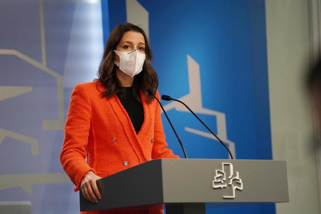 La presidenta de Cs, Inés Arrimadas.