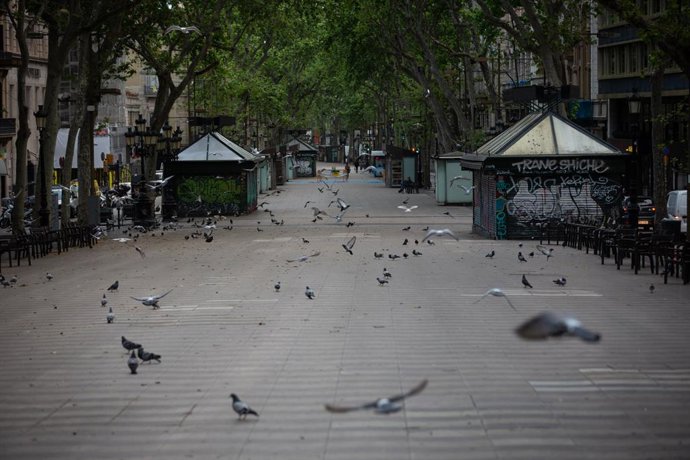 La Rambla de Barcelona (Arxiu).  