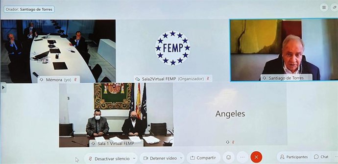 Firma telemática del acuerdo de Fundación Mémora y FEMP