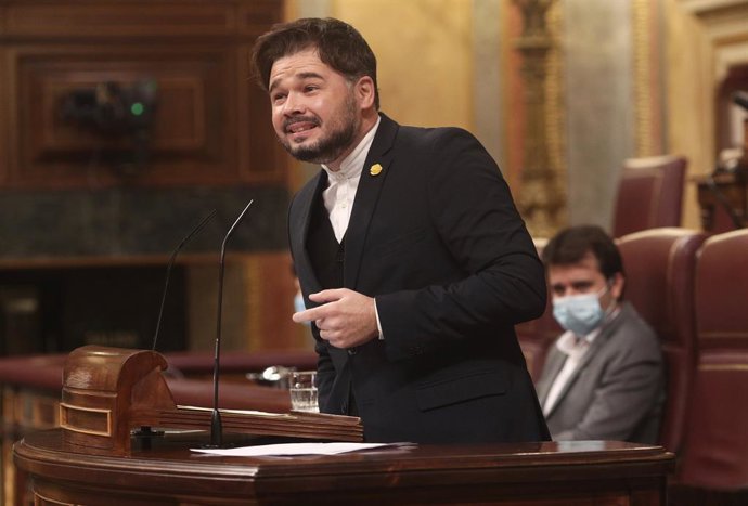 El portaveu d'ERC al Congrés, Gabriel Rufián.