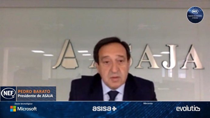 Pedro Barato, presidente de Asaja