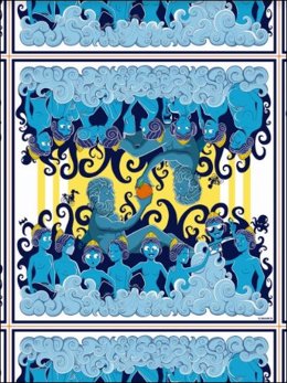 Una de las obras de 'Valncia se illustra'