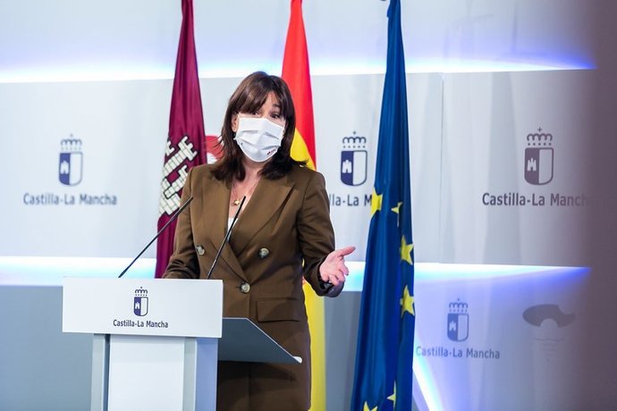 La portavoz regional, Blancha Fernández.