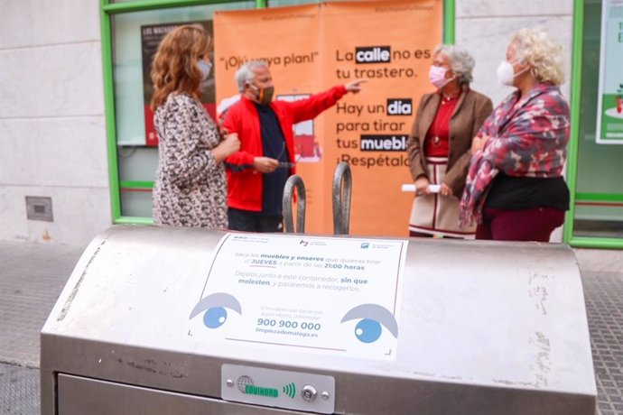 El Ayuntamiento De Málaga Informa: Promover El Uso Adecuado Del Servicio De Recogida De Muebles, Nuevo Objetivo De La Campaña Ser Limpios Por Málaga