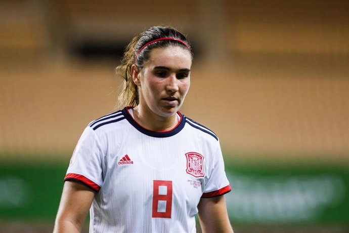 Mariona Caldentey con la selección española