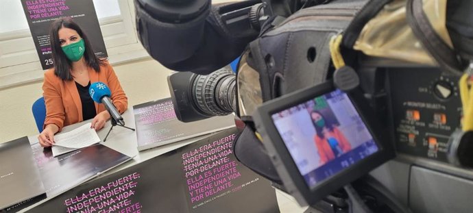 Ana González en la presentación