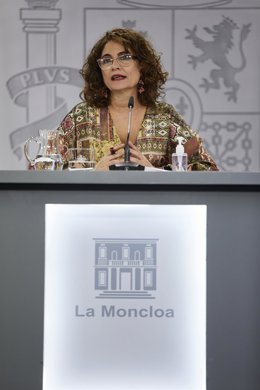 La ministra portavoz y de Hacienda, María Jesús Montero.