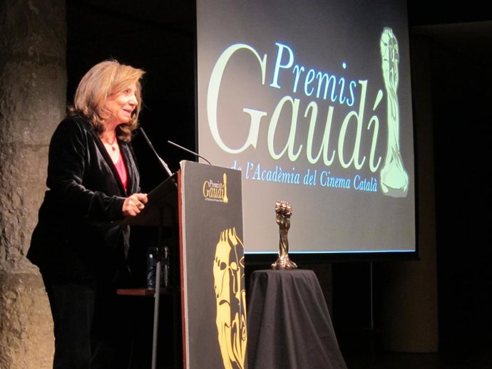 La presidenta de l'Acadmia del Cinema Catal, Isona Passola.