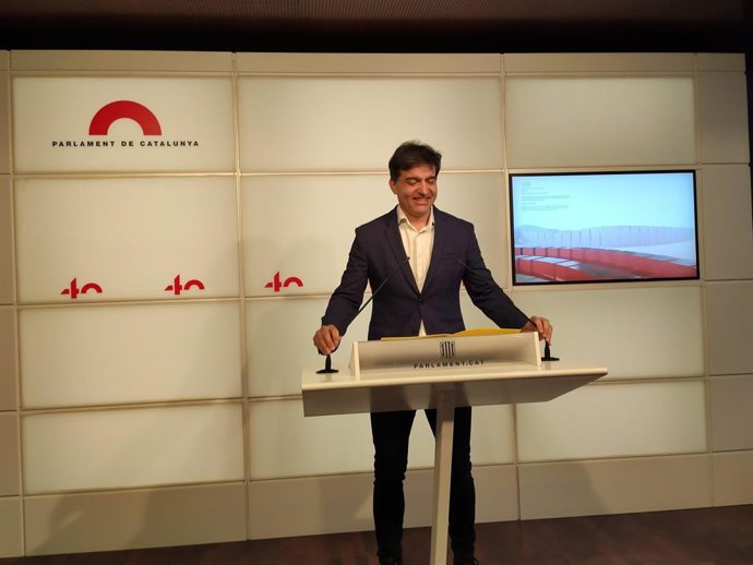 El president d'ERC al Parlament, Sergi Sabri.